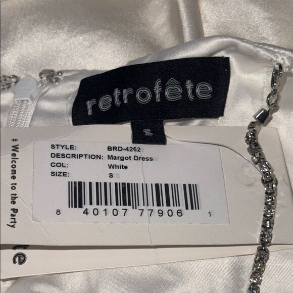 NWT Retrofete Margot Silk Maxi Dress Small Revolve - Picture 14 of 15